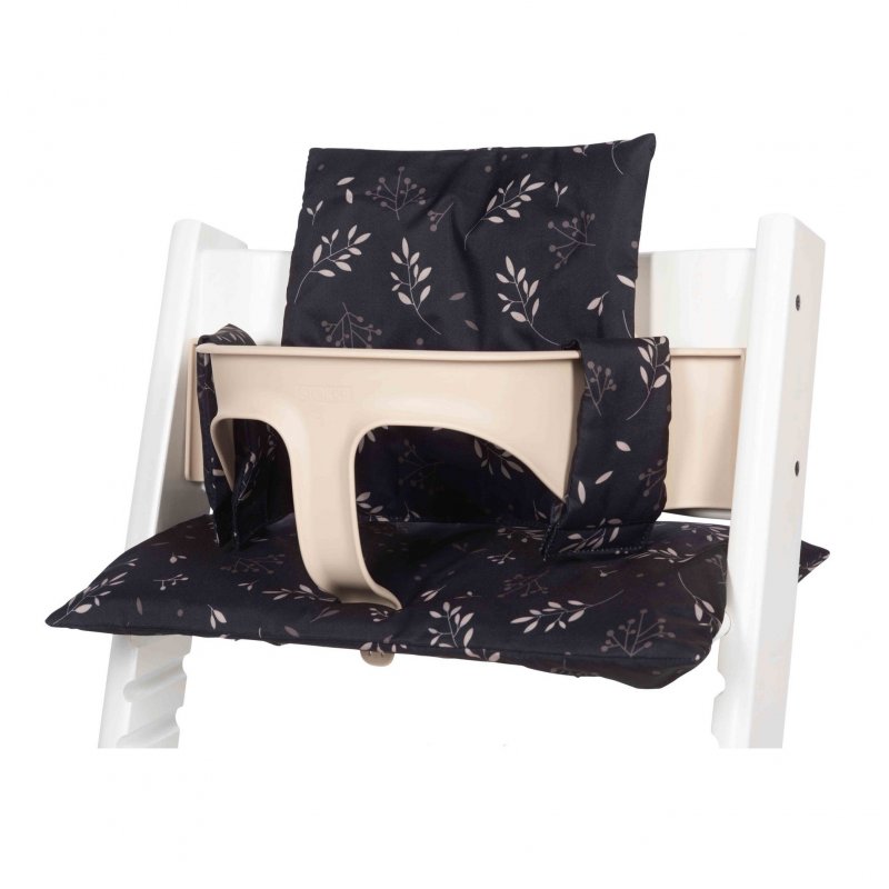 Dooky výplň do židličky Seat Cushion Set Romantic Leaves Black Dooky