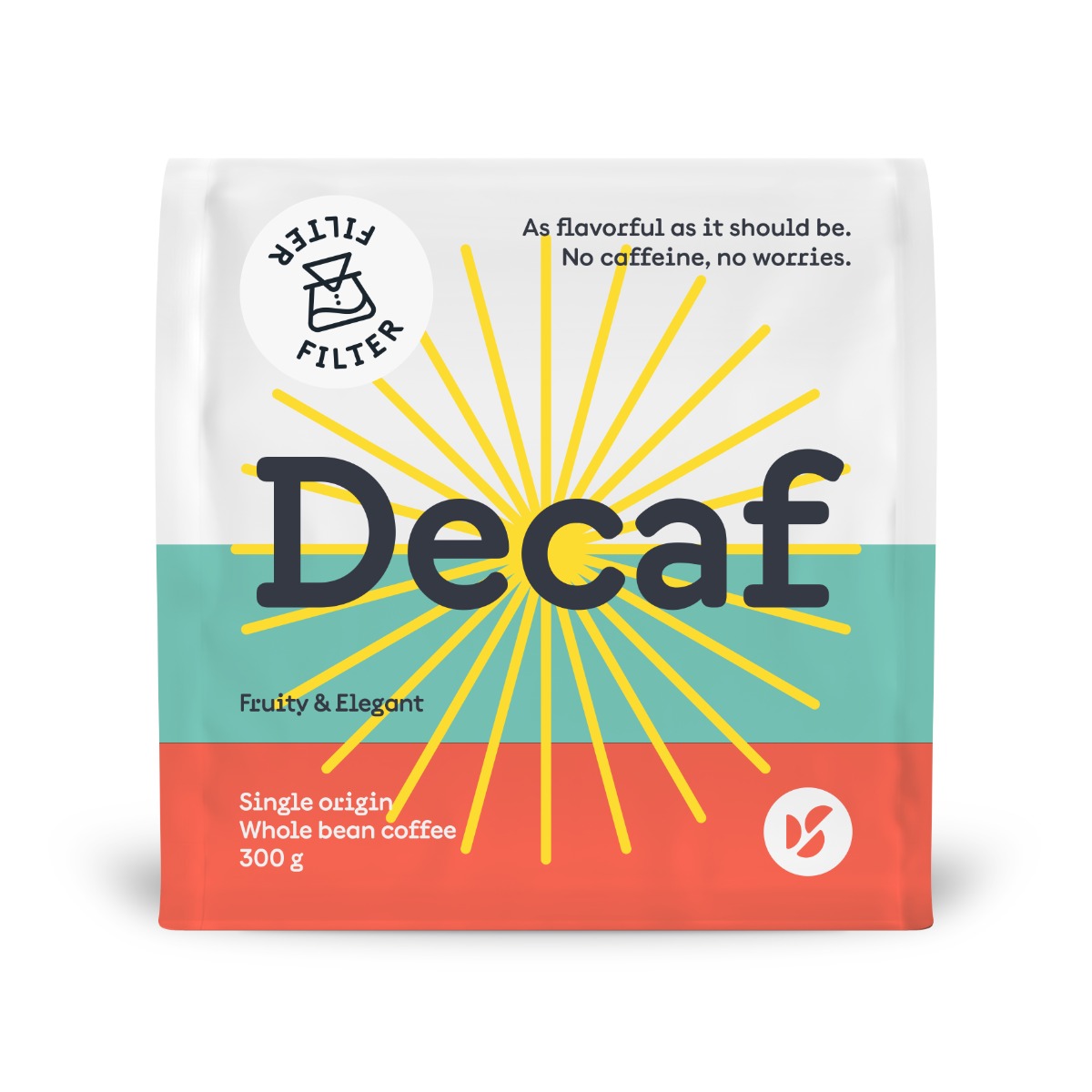 Doubleshot Decaf Filter zrnková káva 300 g Doubleshot