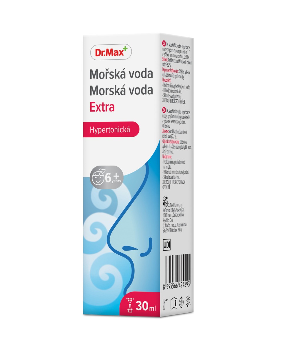 Dr. Max Mořská voda Extra hypertonická 6+ 30 ml Dr. Max