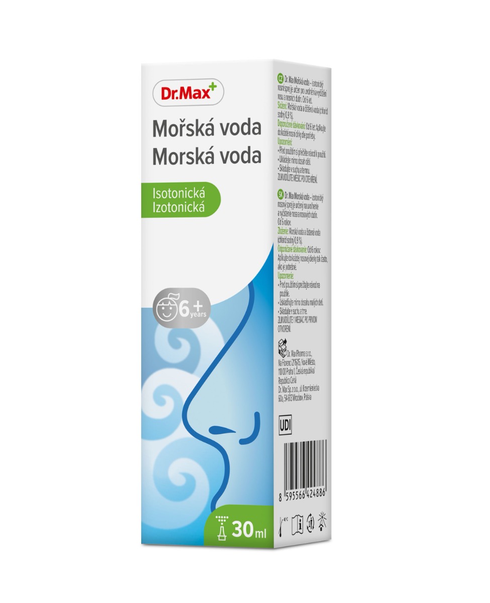 Dr. Max Mořská voda isotonická 6+ 30 ml Dr. Max