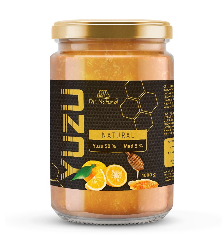 Dr. Natural Yuzu + Med natural 1000 g Dr. Natural