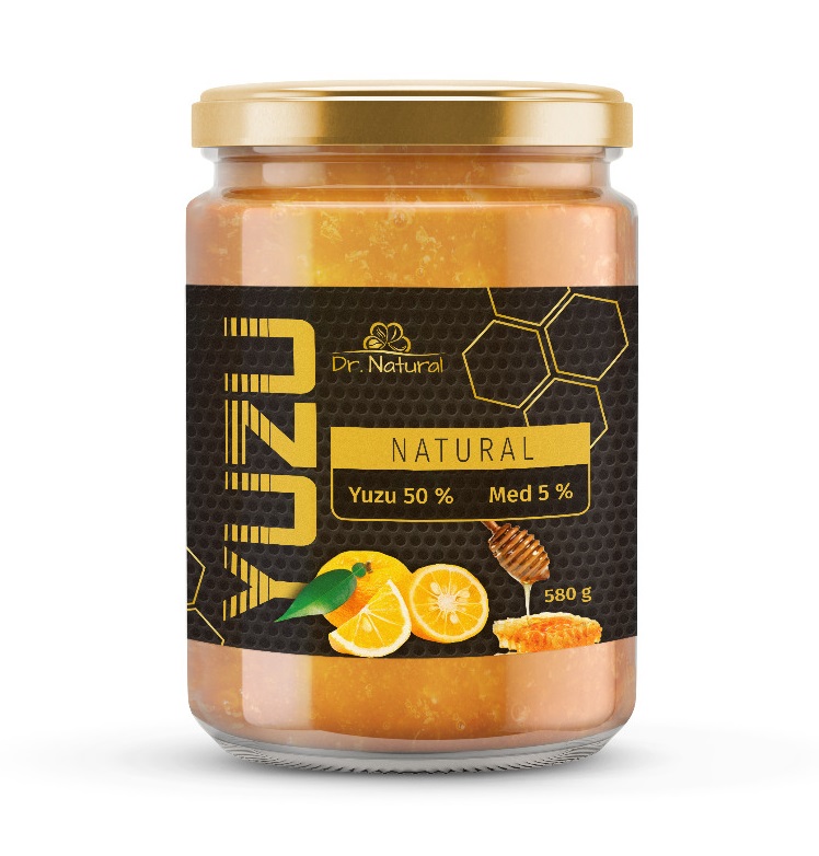 Dr. Natural Yuzu + Med natural 580 g Dr. Natural