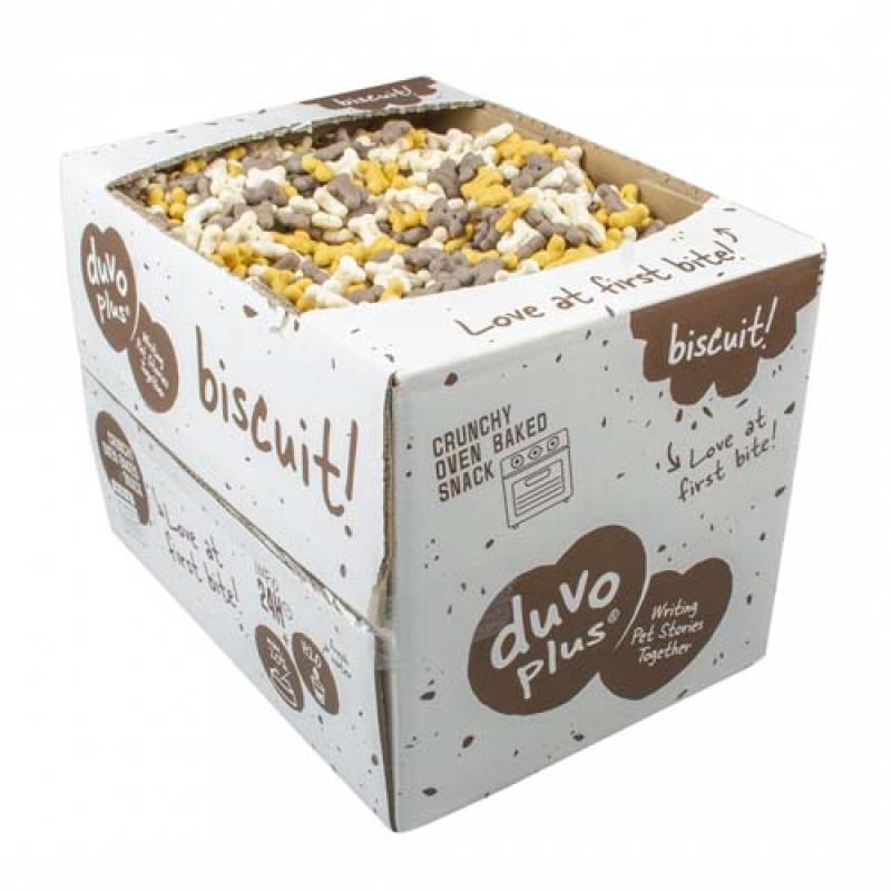 Duvo+ Biscuit Mini křupavé sušenky ve tvaru kosti pro štěňata 10kg Duvo+