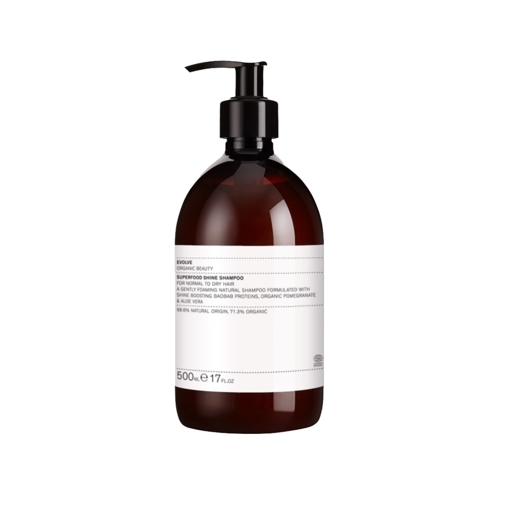 EVOLVE Organický šampon pro lesklé vlasy 500 ml EVOLVE