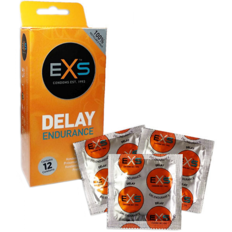 EXS Delay – tlumivé kondomy 12 ks EXS