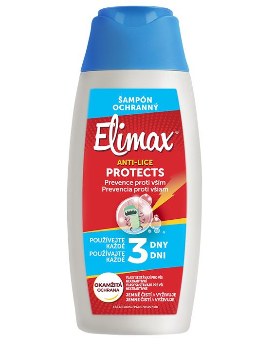Elimax Ochranný šampon proti vším a hnidám 200 ml Elimax