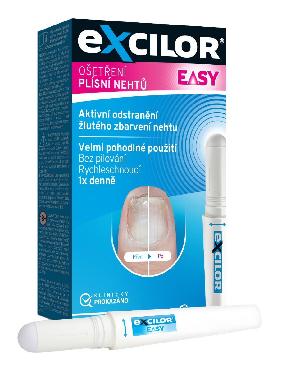 Excilor Easy Pero na ošetření plísní nehtů 4 ml Excilor