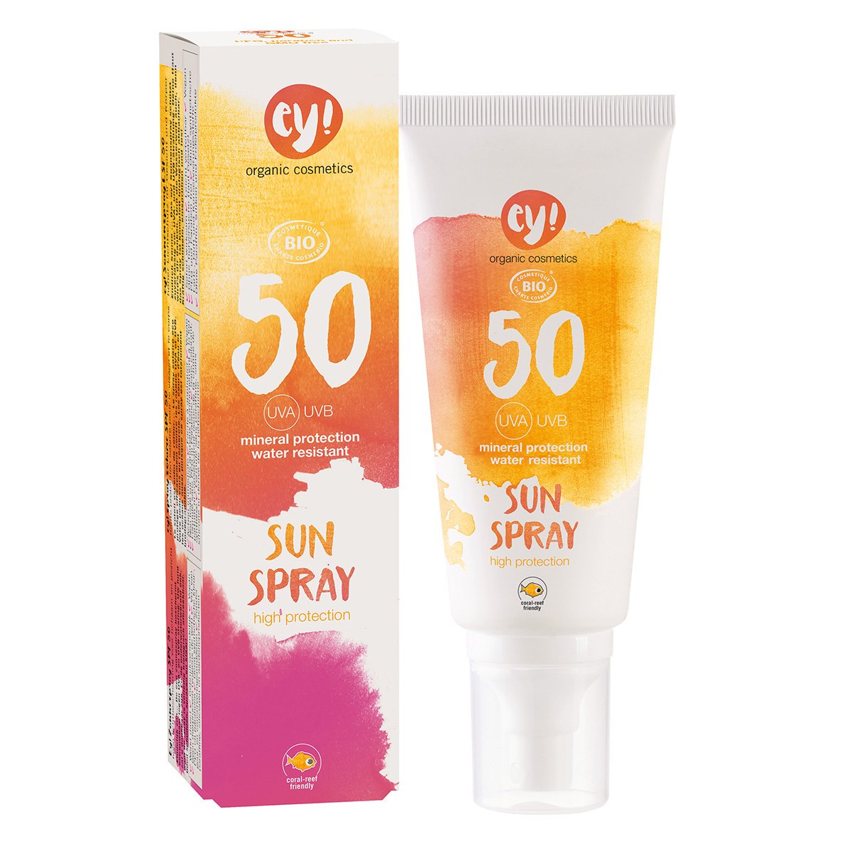 Ey! Opalovací krém ve spreji SPF 50 BIO (100 ml) Ey!