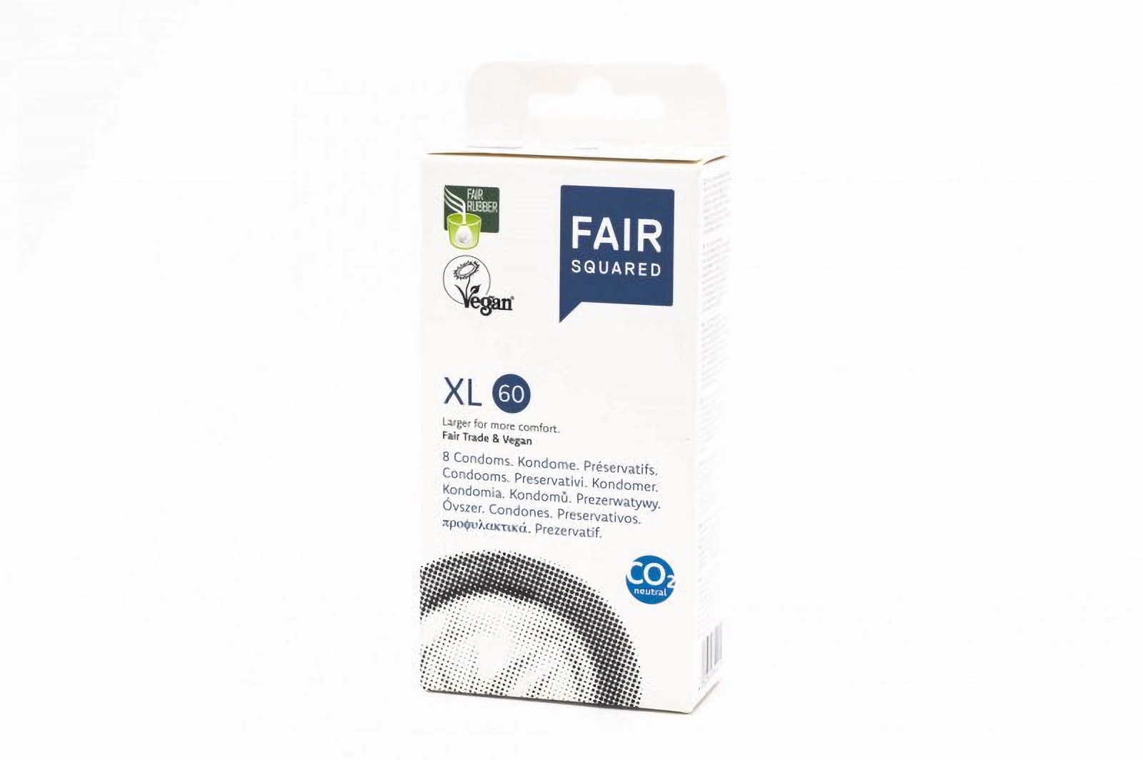 Fair Squared Kondom XL 60 (8 ks) Fair Squared
