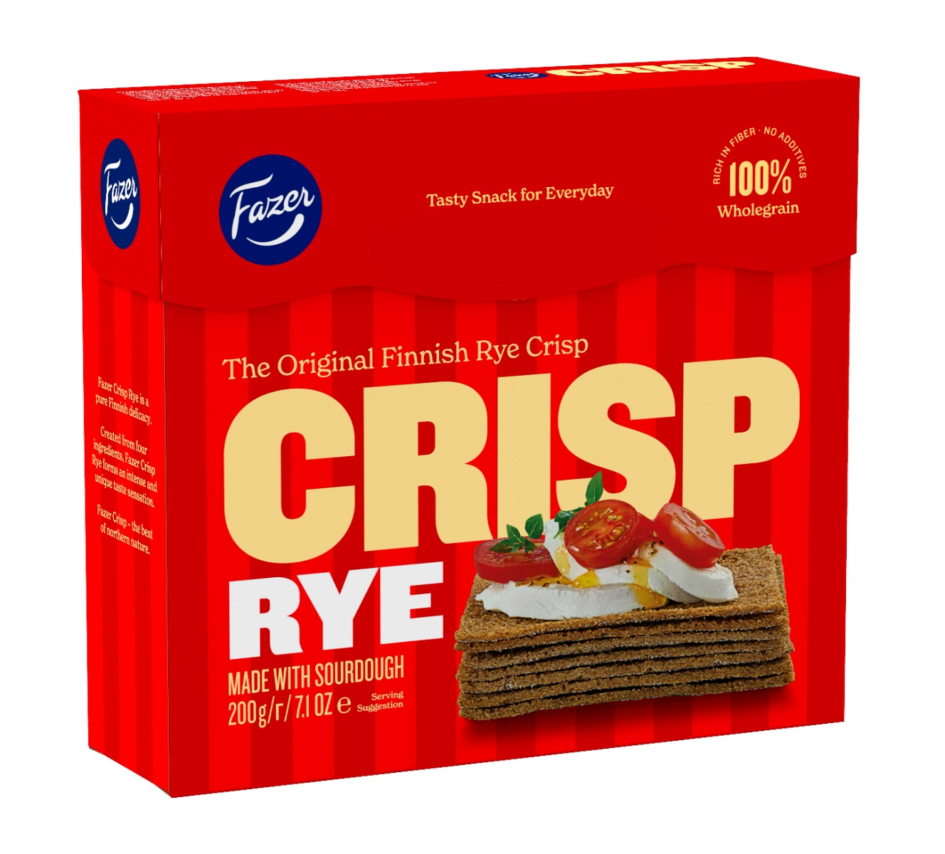 Fazer Crisp Žitné křupavé plátky 200 g Fazer Crisp