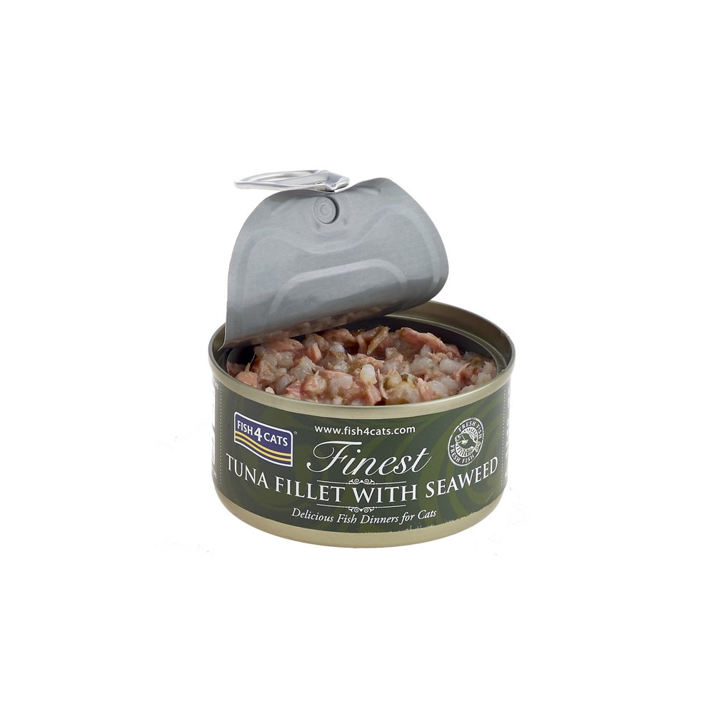 Fish4Cats Konzerva pro kočky Finest tuňák s mořskými řasami 70 g Fish4Cats