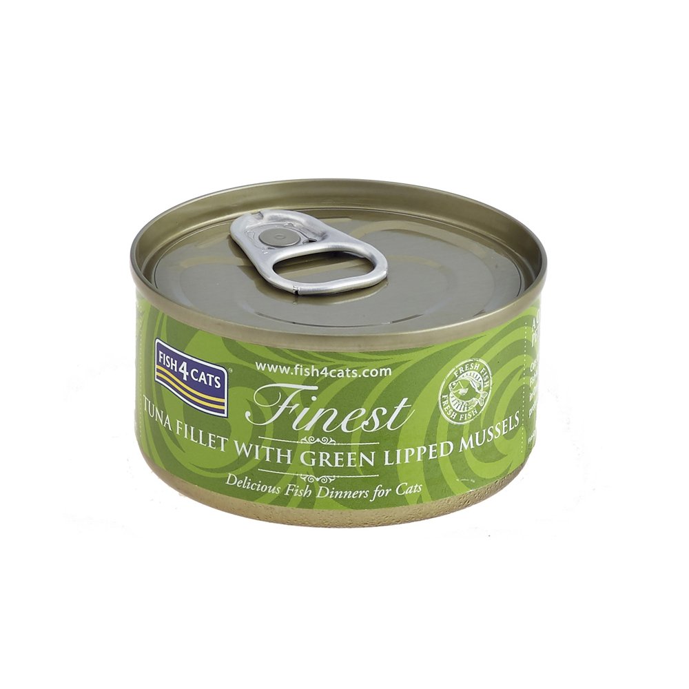 Fish4Cats Konzerva pro kočky Finest tuňák s mušlemi 70 g Fish4Cats