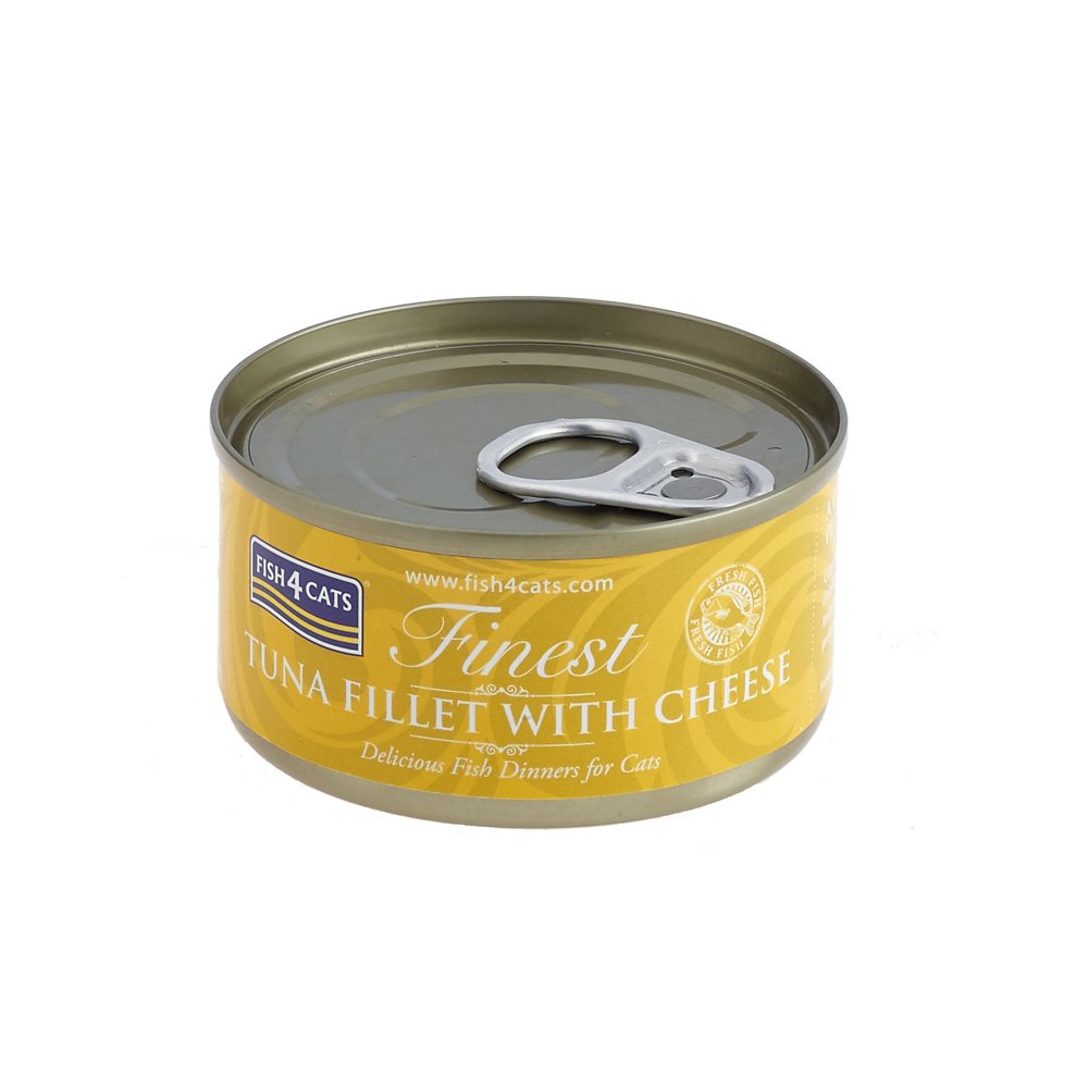 Fish4Cats Konzerva pro kočky Finest tuňák se sýrem 70 g Fish4Cats