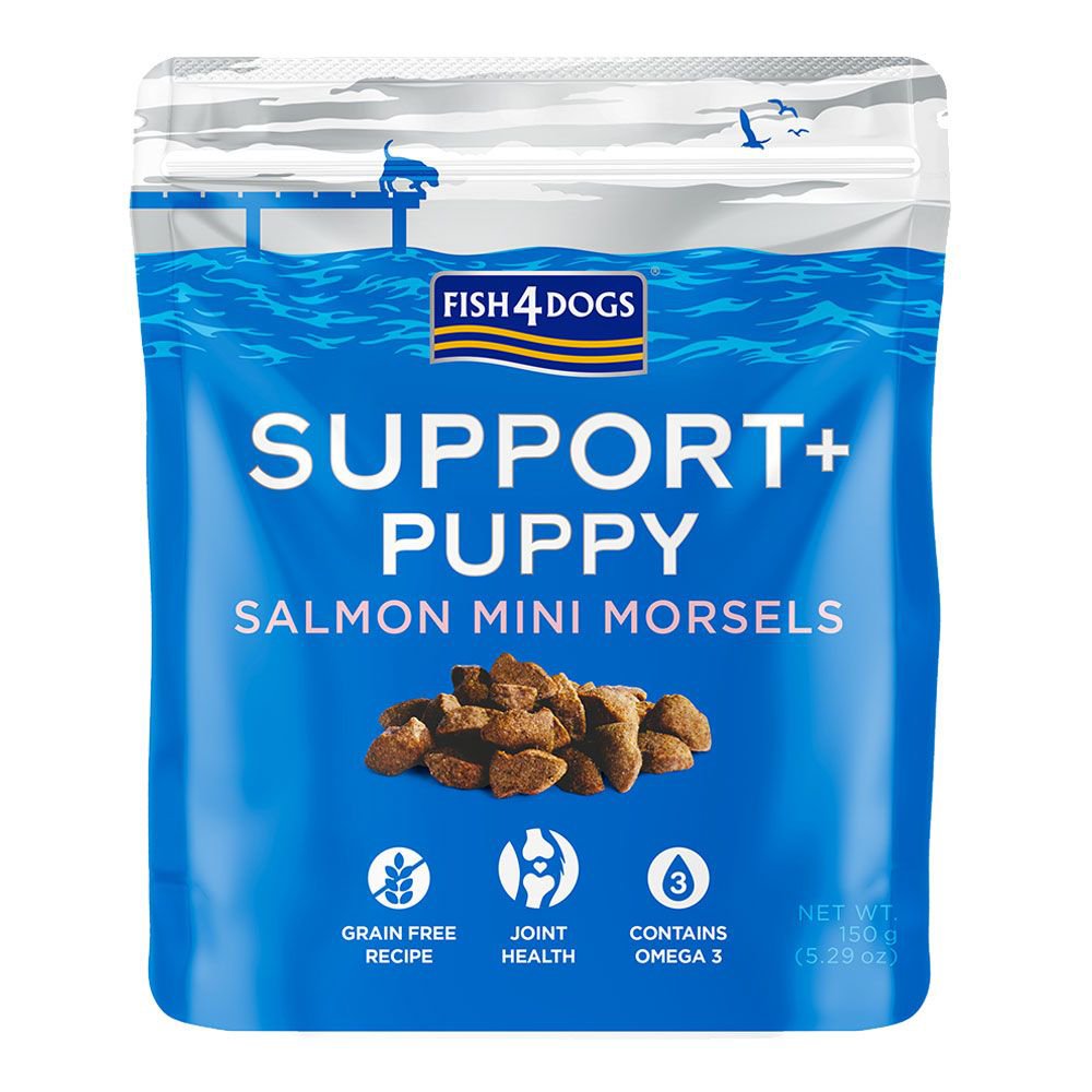 Fish4Dogs Pamlsky pro štěňátka SUPPORT+ zdravé klouby losos 150 g Fish4Dogs