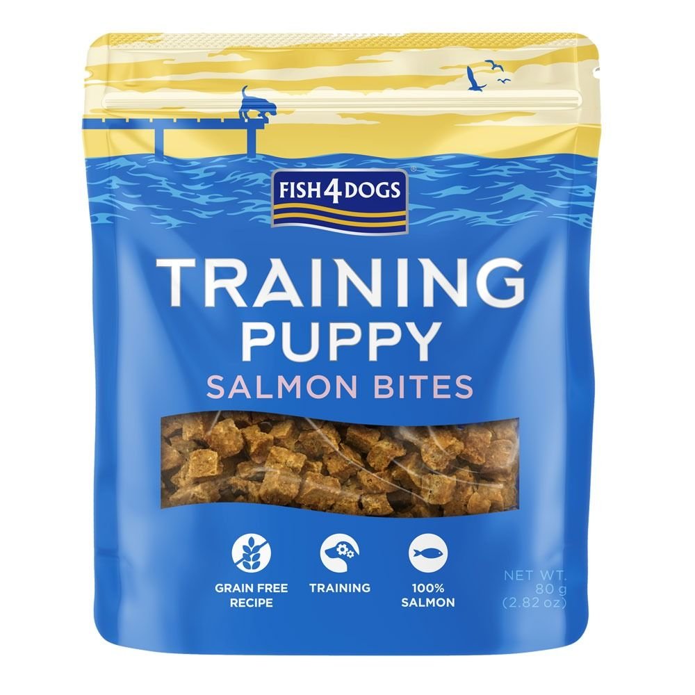 Fish4Dogs Pamlsky pro štěňátka TRAINING losos 80 g Fish4Dogs