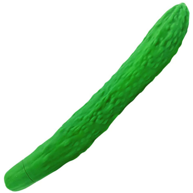 Gemüse Silikonový vibrátor The Cucumber 25