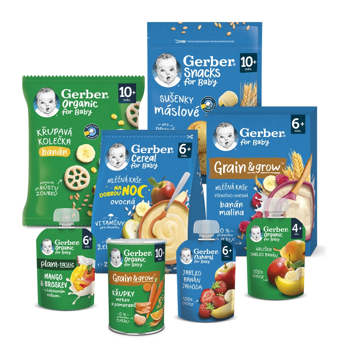 Gerber Balíček dětské výživy 933 g Gerber