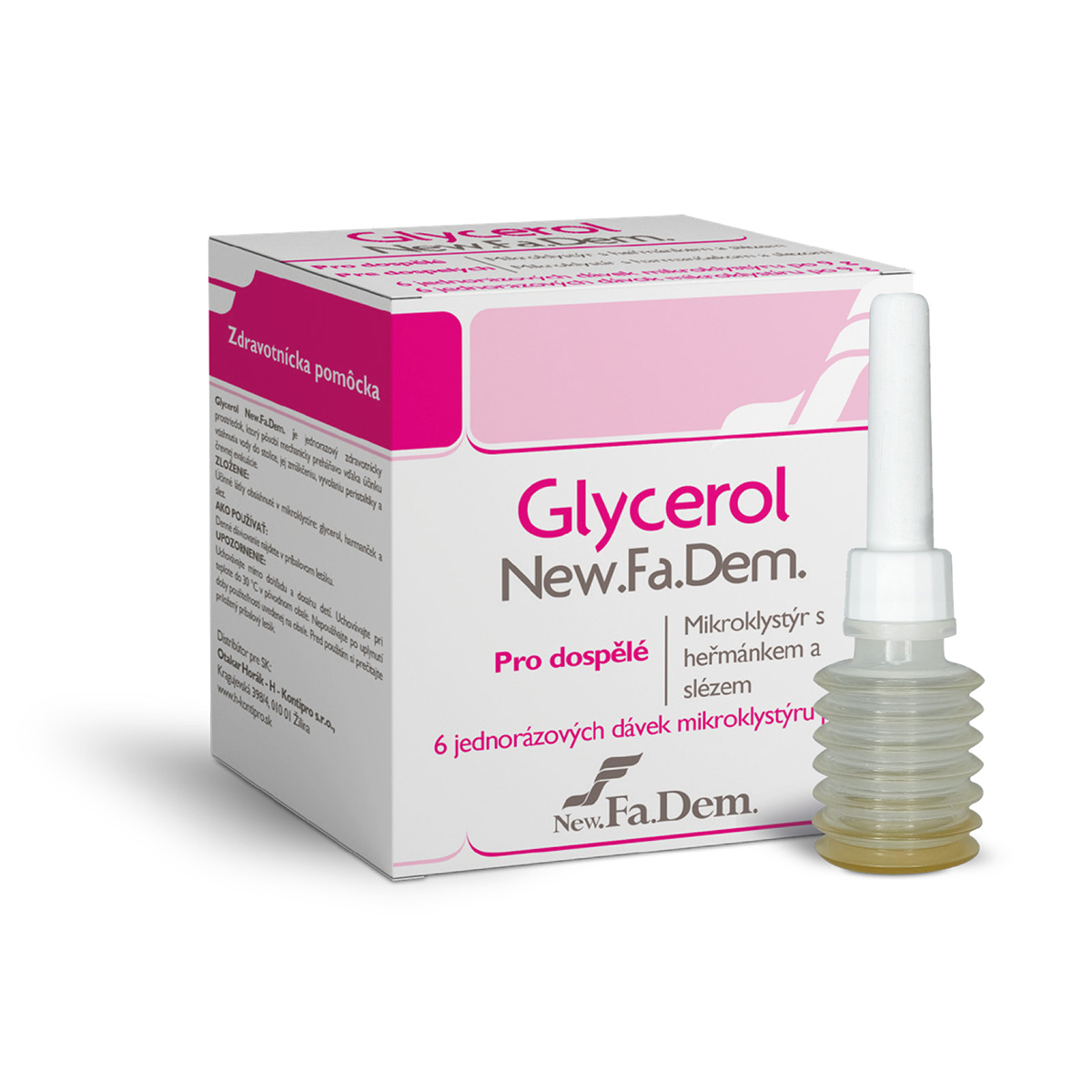 Glycerol Mikroklystýr pro dospělé 6x9 g Glycerol