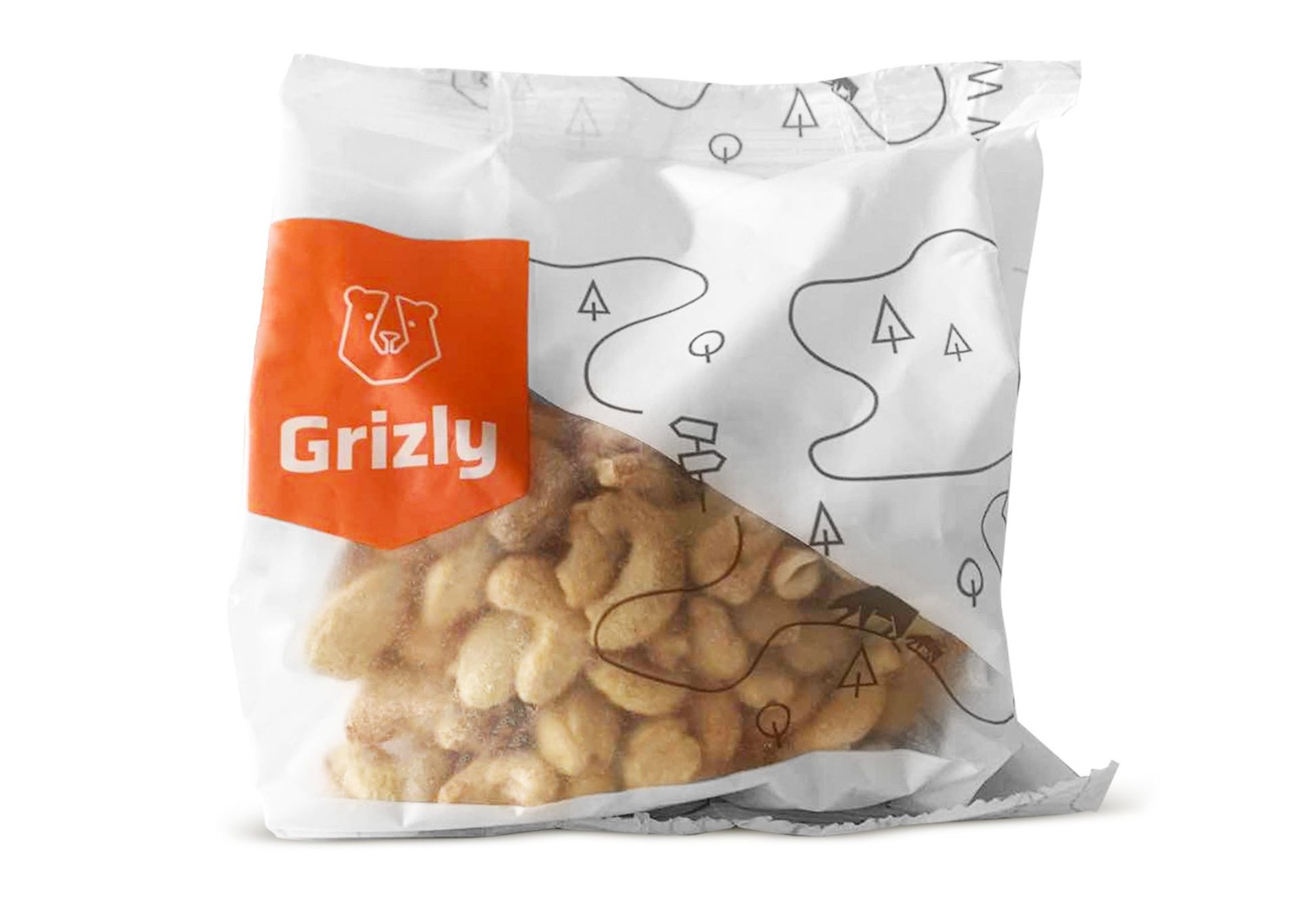 Grizly Kešu pražené chilli-limetka 250 g Grizly