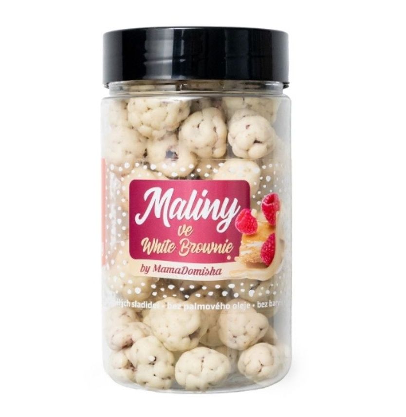 Grizly Maliny White Brownie by MamaDomisha 100 g Grizly
