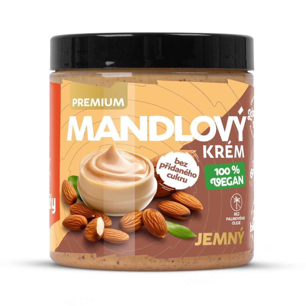 Grizly Mandlový krém jemný premium 250 g Grizly