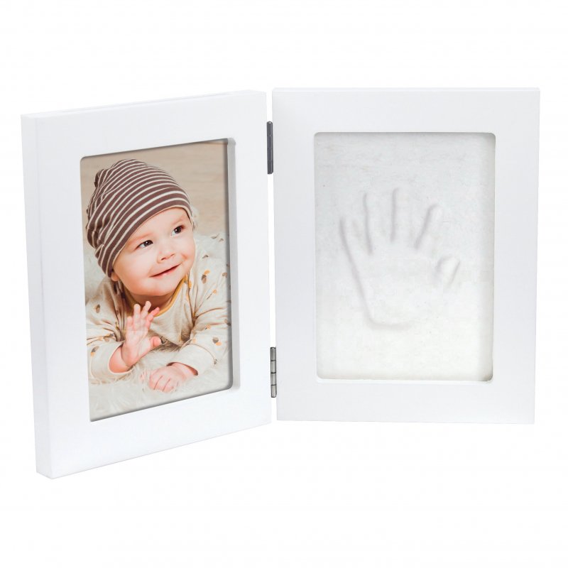 Happy Hands double frame White Small Happy Hands