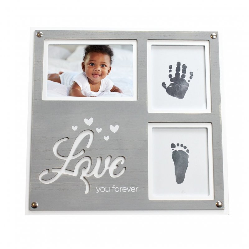 Happy Hands vintage Frame Print Kit "Love you forever" Happy Hands