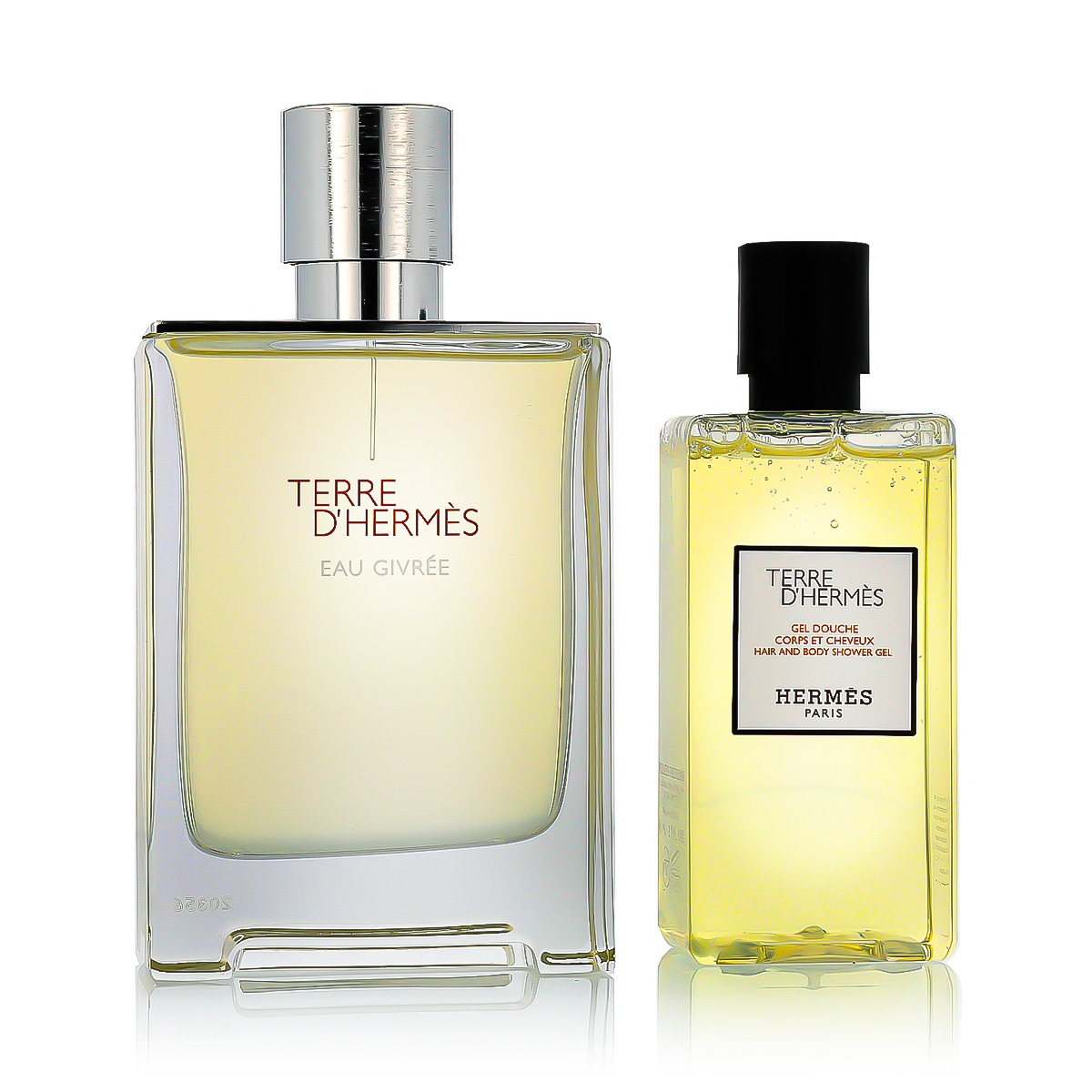 Hermès Terre D' Eau Givrée EDP plnitelný 100 ml + SG na tělo i vlasy 80 ml M 0 ml M Hermès