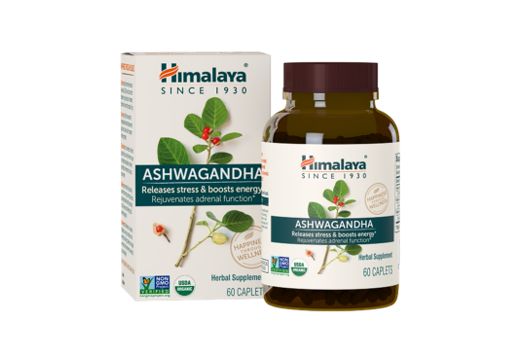 Himalaya Herbals Organic Ashwagandha BIO 60 kapslí Himalaya Herbals