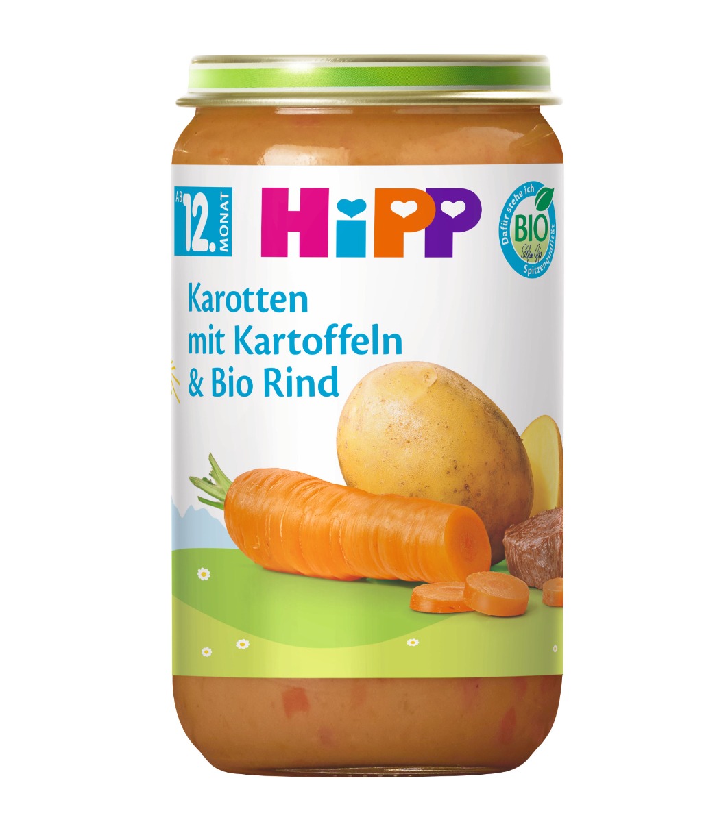 Hipp BIO Zeleninová směs s hovězím masem 250 g Hipp