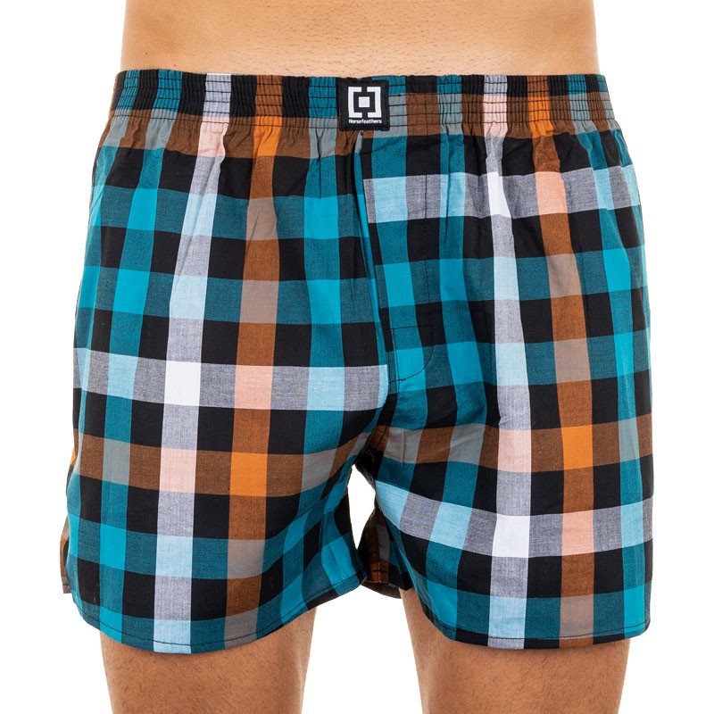 Horsefeathers Pánské trenky Sonny teal green (AM069H) XL Horsefeathers