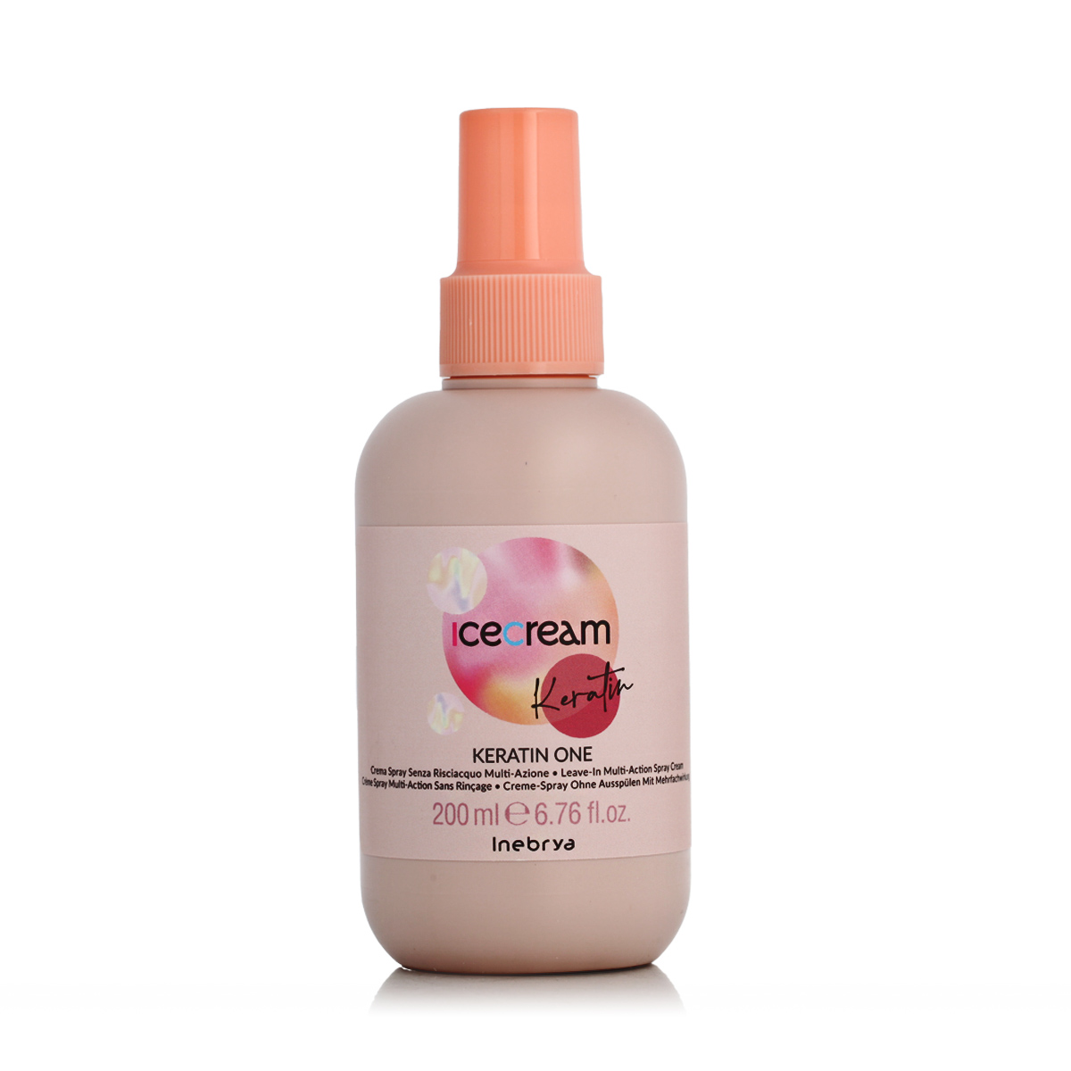Inebrya Ice Cream Keratin Keratin One Leave-In Multi-Action Spray Cream 200 ml 200 ml Inebrya