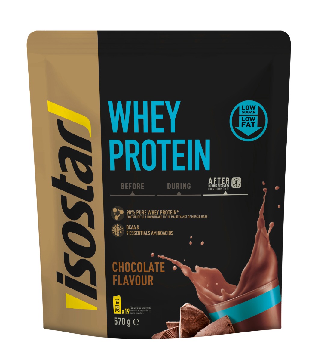 Isostar Whey Protein čokoláda 570 g Isostar