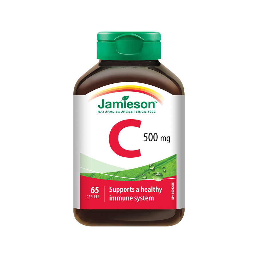Jamieson Vitamín C 500 mg 65 tablet Jamieson