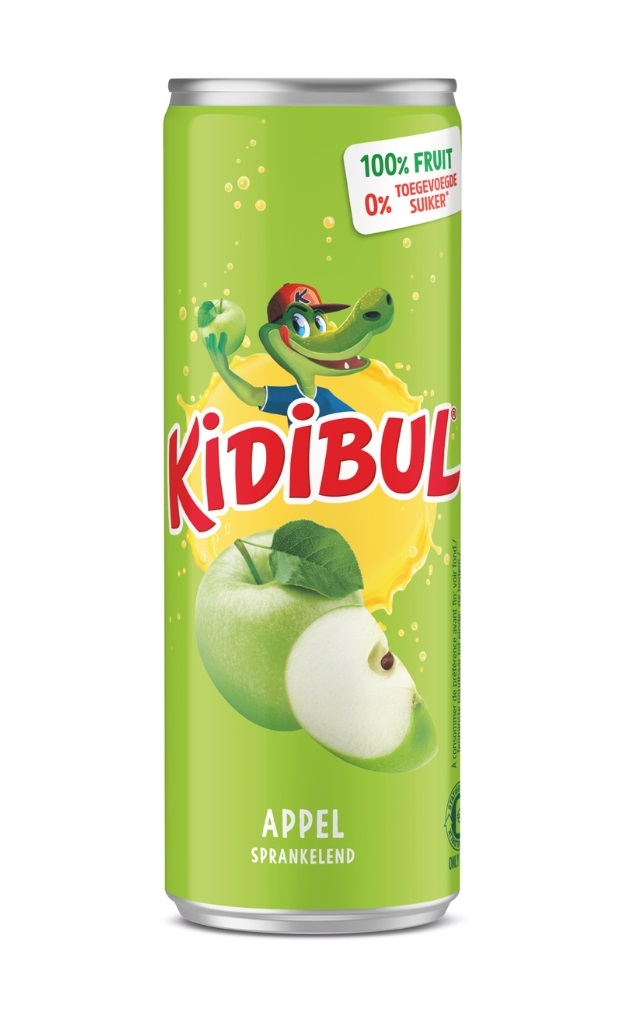 Kidibul Dětský šumivý nápoj 100% Jablko 250 ml Kidibul