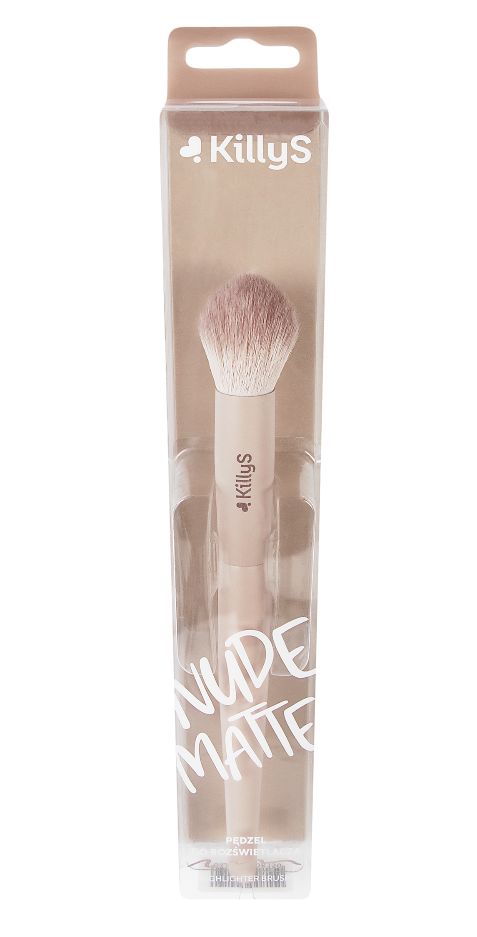 Killys Nude Matte rozjasňovací štětec 1 ks Killys
