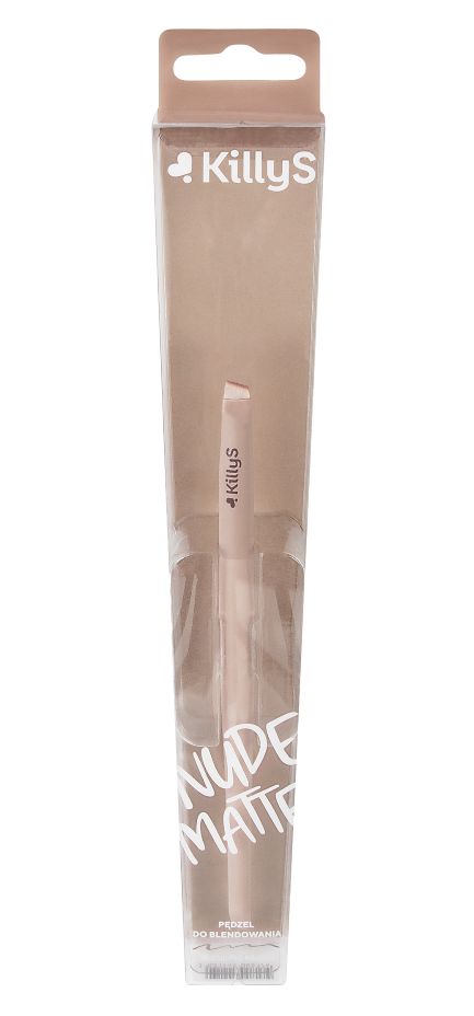Killys Nude Matte štětec na obočí a oční linky 1 ks Killys