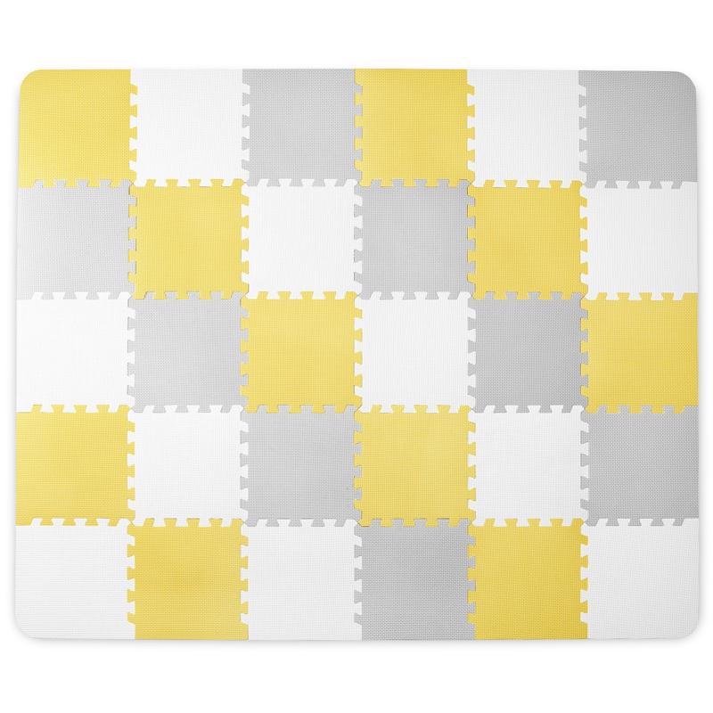 Kinderkraft Podložka pěnová puzzle Luno 150 x 180 cm Yellow