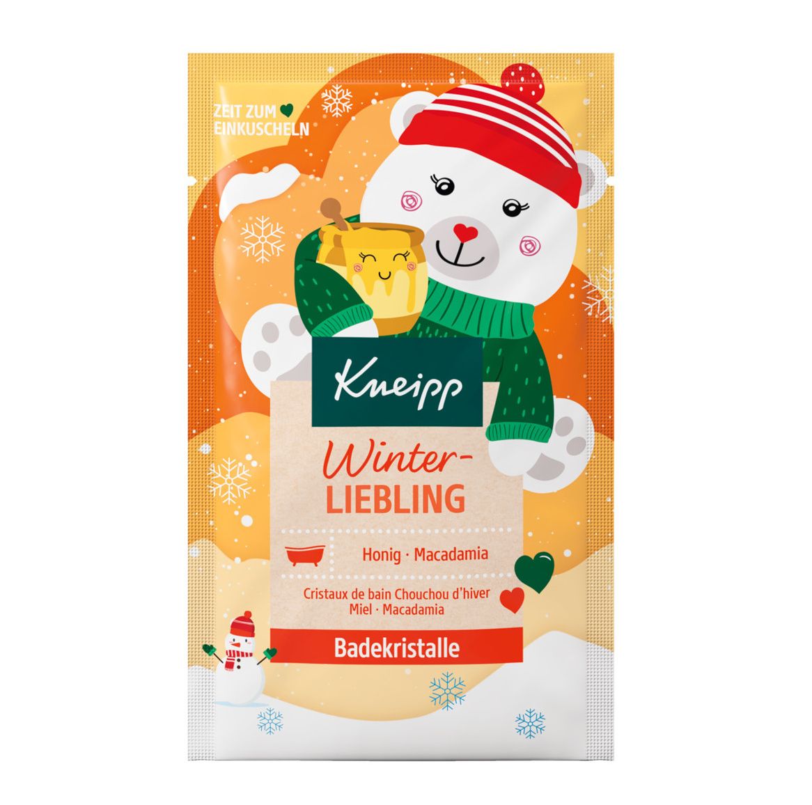 Kneipp Sůl do koupele Zimní medvídek 60 g Kneipp