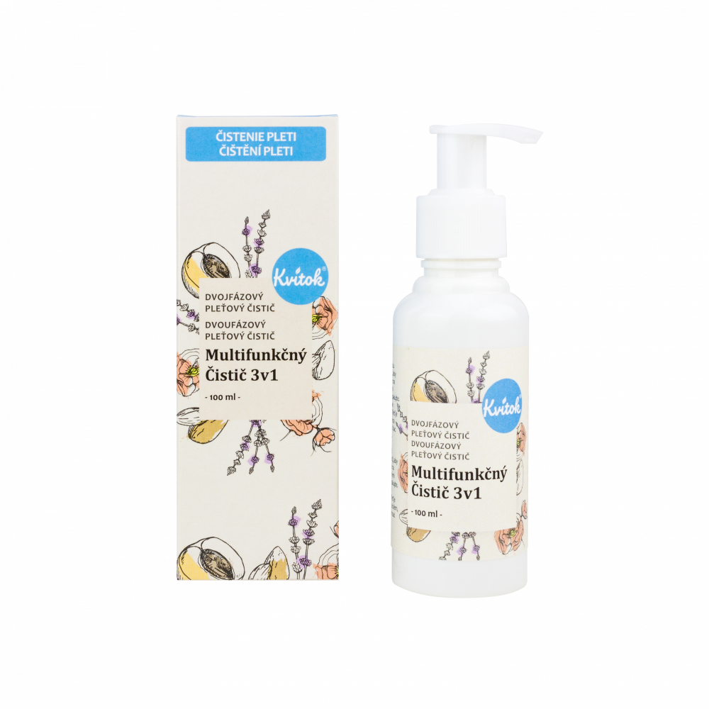 Kvitok Dvoufázový multifunkční čistič 3v1 (100 ml) Kvitok