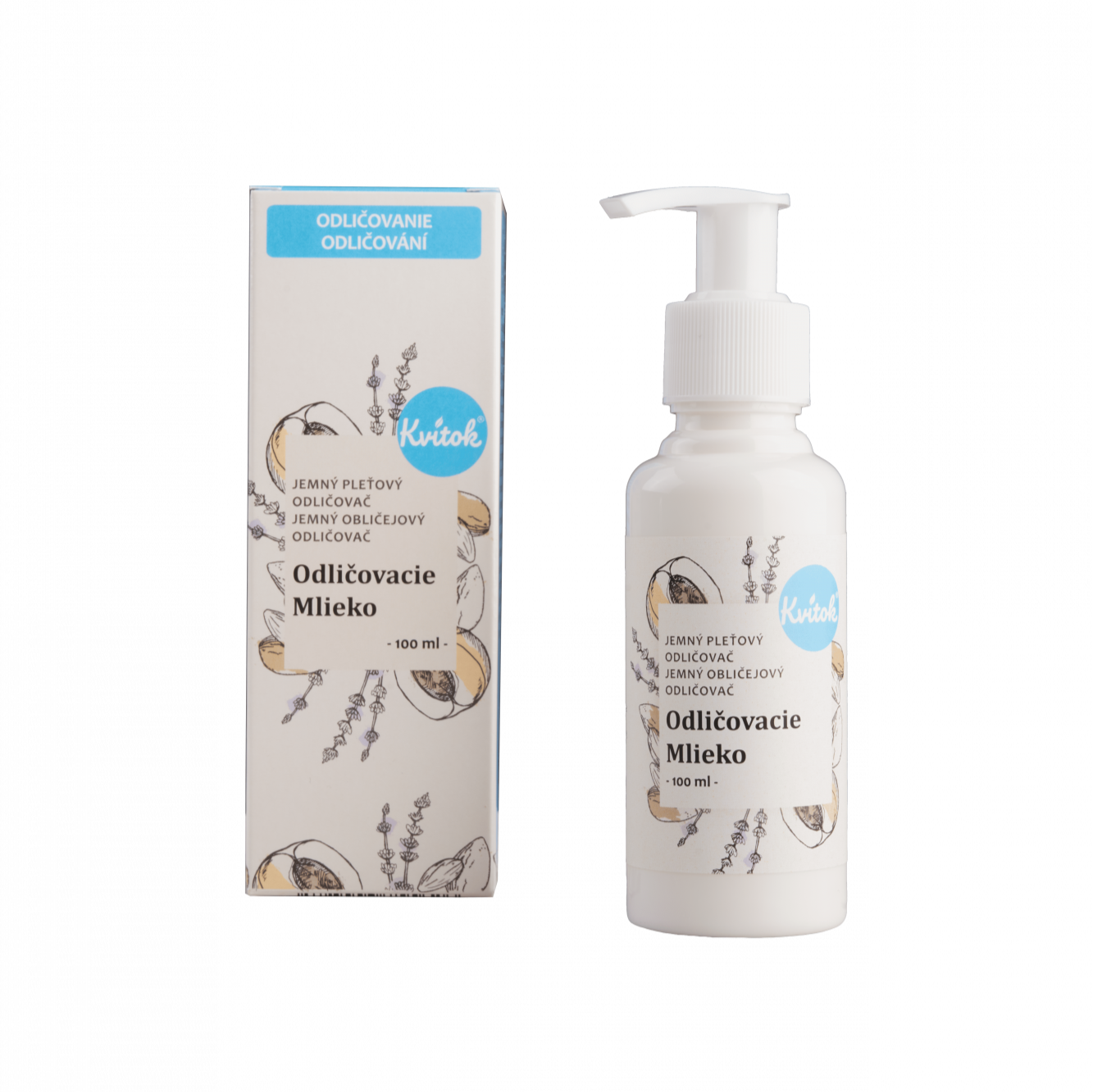 Kvitok Odličovací mléko (100 ml) Kvitok