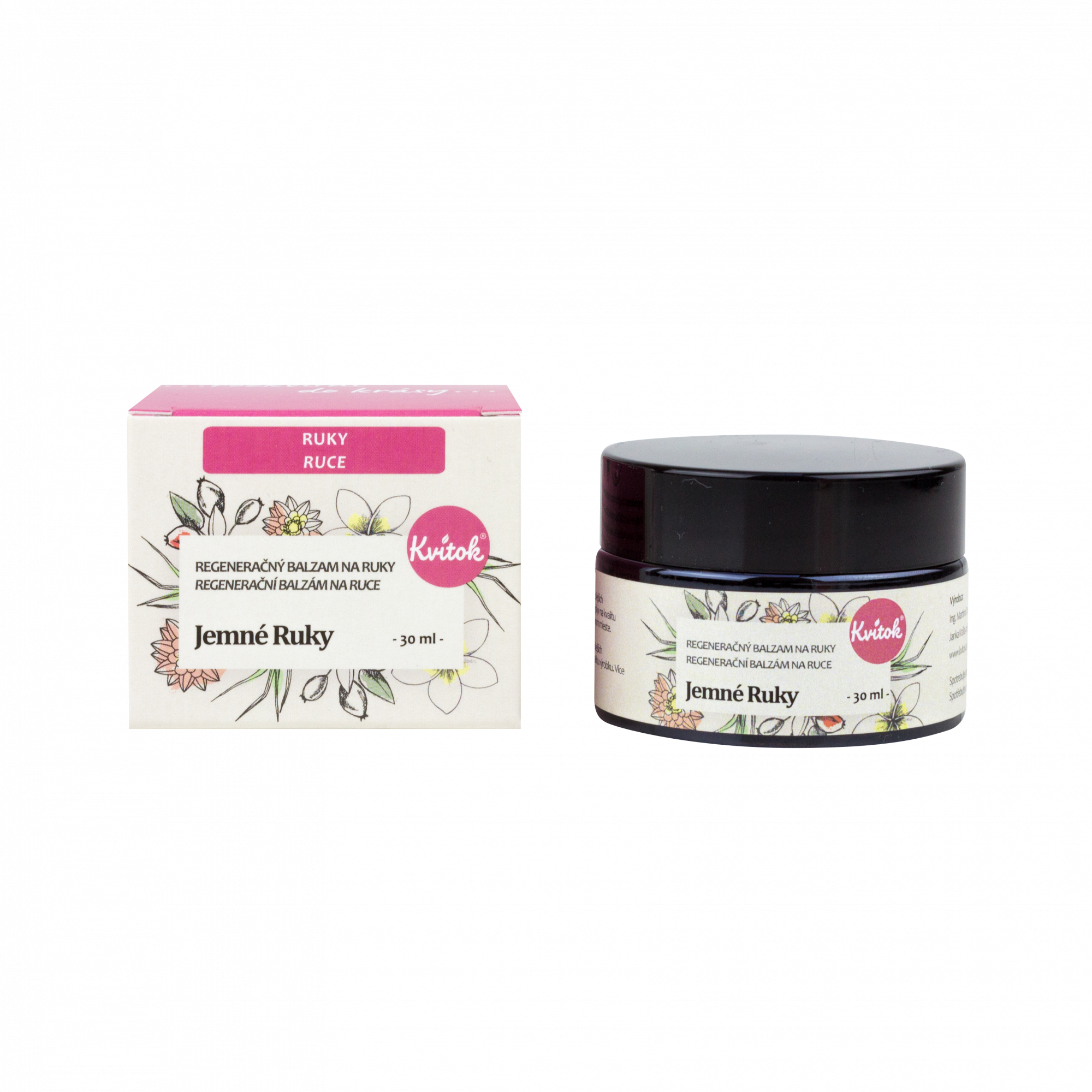 Kvitok Regenerační balzám Jemné ruce (30 ml) Kvitok