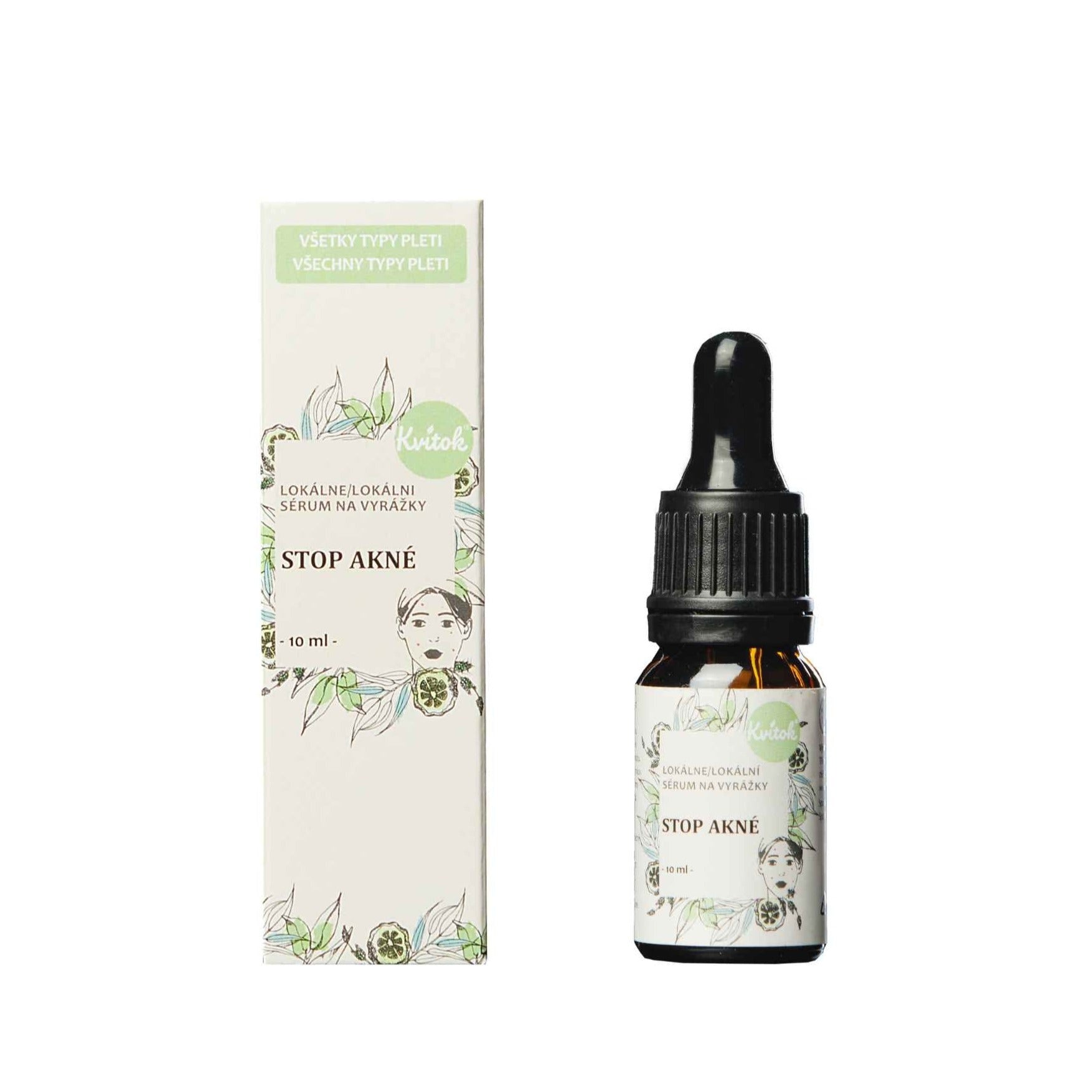 Kvitok SOS Lokální sérum STOP Akné (10 ml) Kvitok