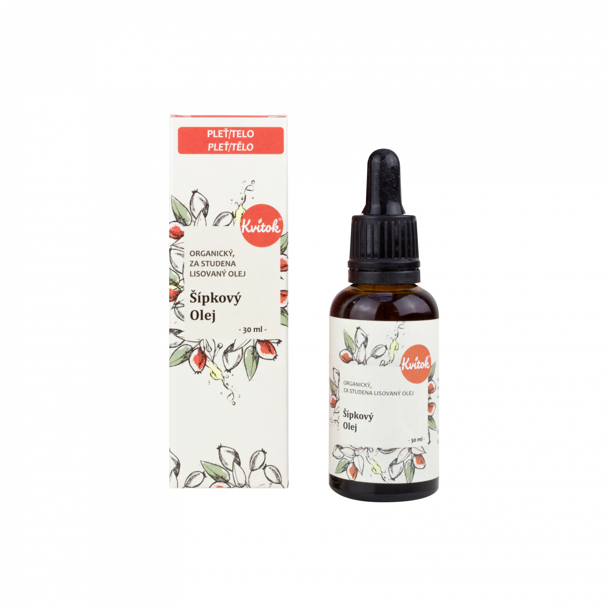 Kvitok Šípkový olej BIO (30 ml) Kvitok