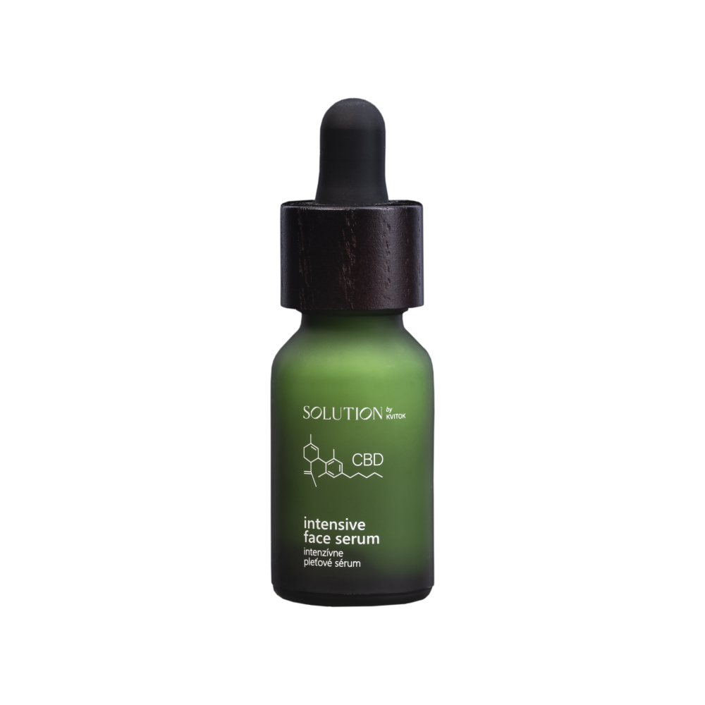 Kvitok Solution Intenzivní konopné pleťové sérum (15 ml) Kvitok