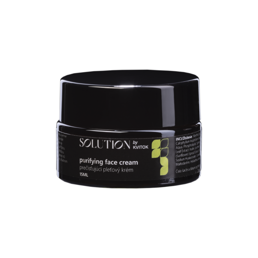 Kvitok Solution Pročišťující pleťový krém Balance (30 ml) Kvitok