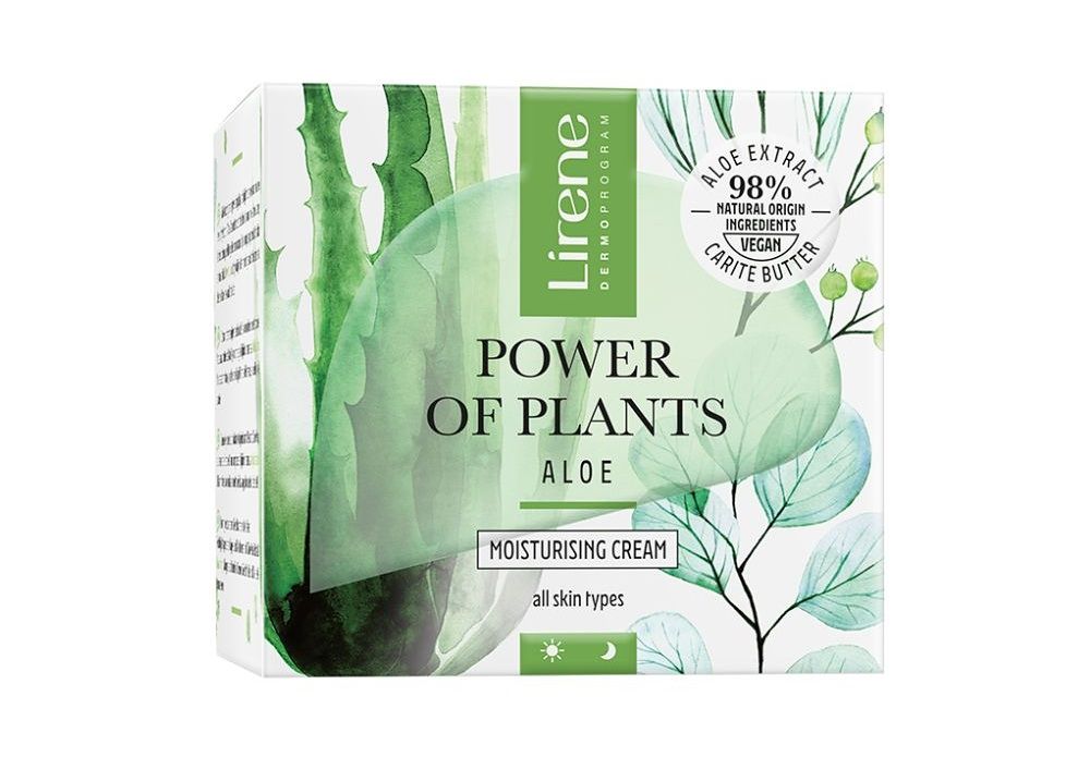 Lirene Power of Plants Aloe hydratační pleťový krém 50 ml Lirene