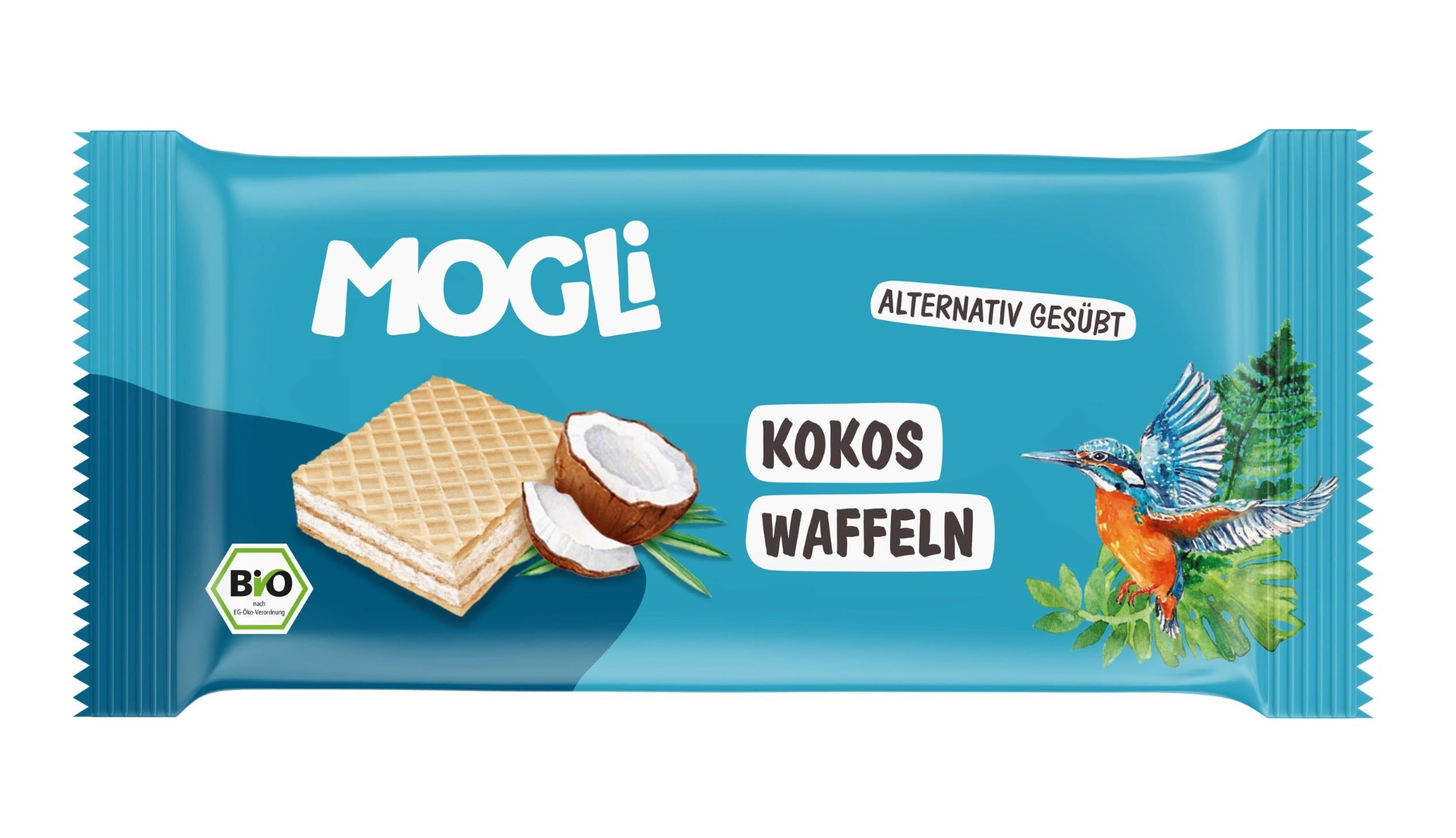MOGLi BIO Kokosové oplatky 15 g MOGLi