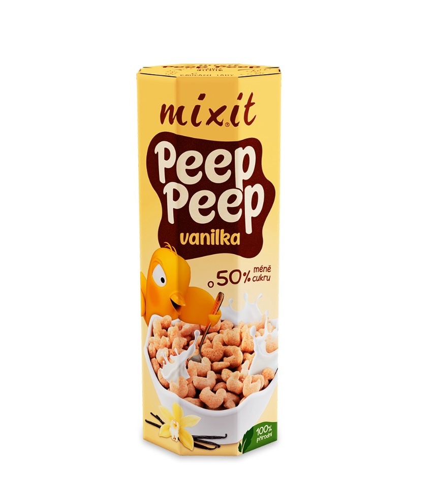 Mixit Cereálie Peep Peep Vanilka 280 g Mixit