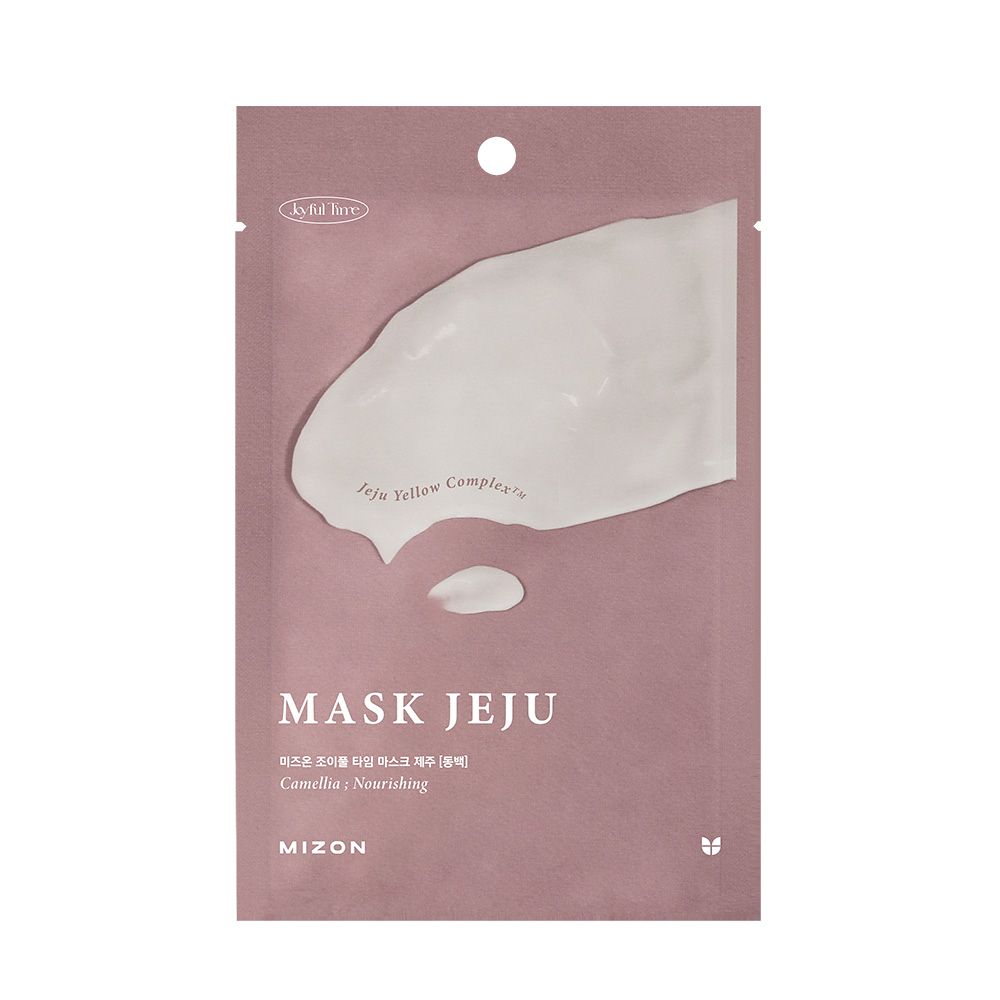 Mizon Joyful Time Mask Jeju Camellia pleťová maska 23 g Mizon
